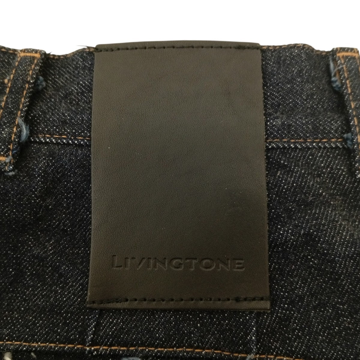 LIVINGTONE ロールアップデニムパンツLT-D0LK2-01 古着・中古-5枚目のアイテム画像