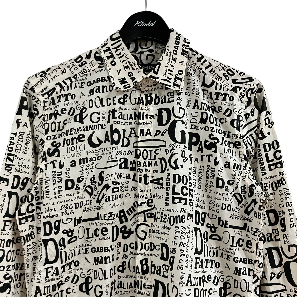 総柄シャツ