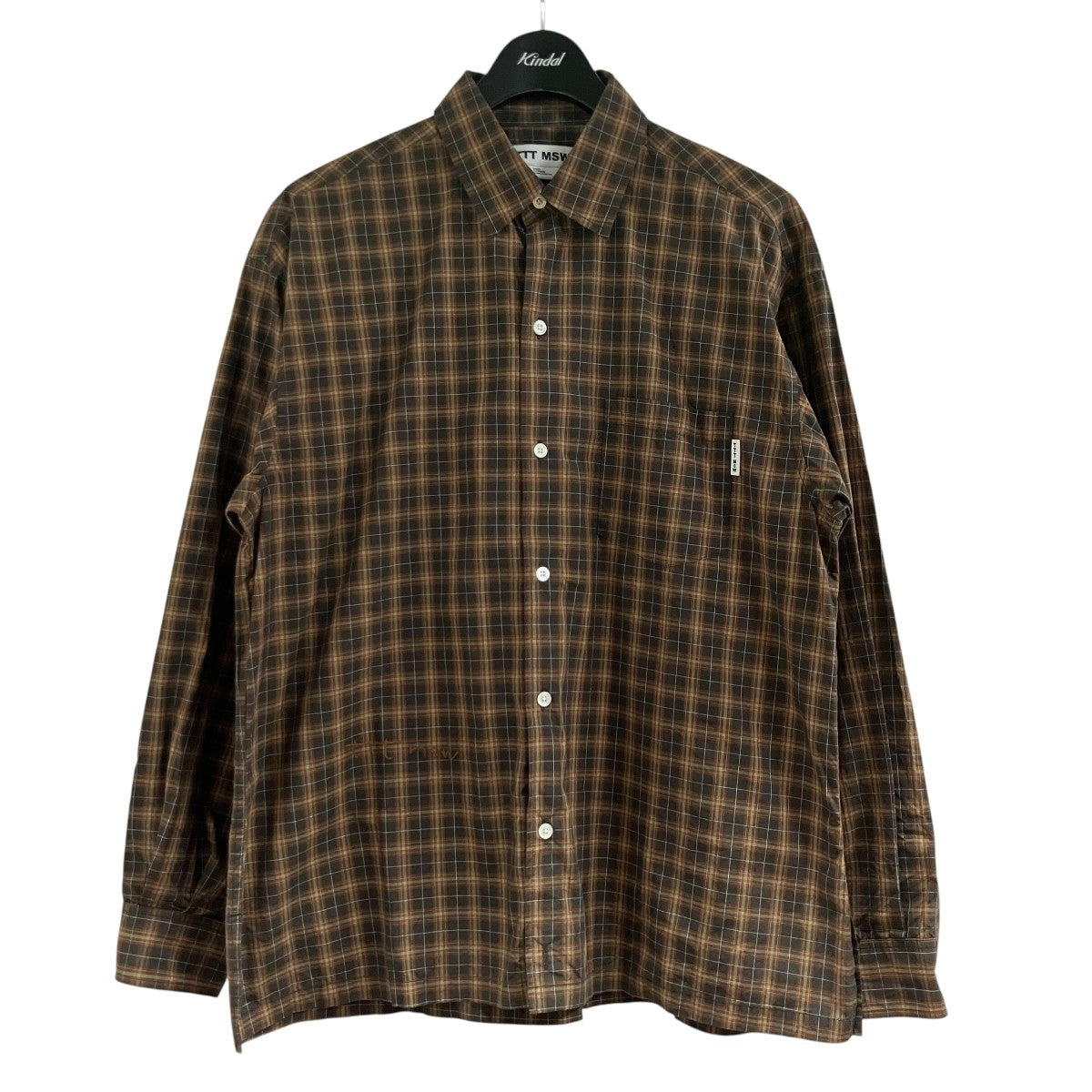 26SSチェックシャツTTT-26SS-SH02