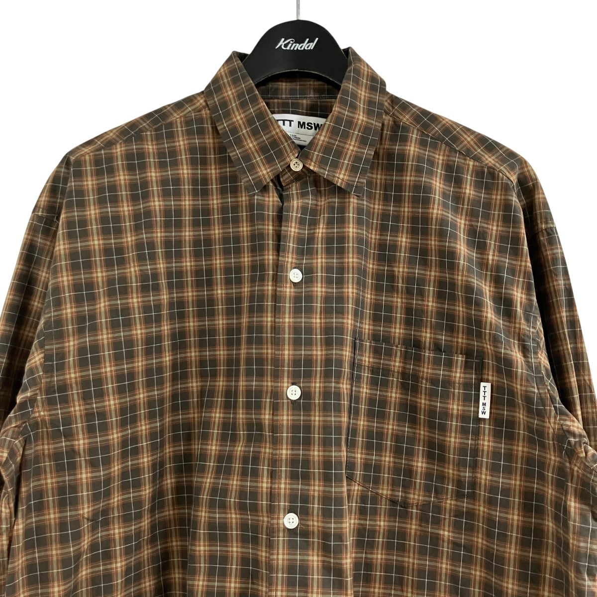 26SSチェックシャツTTT-26SS-SH02