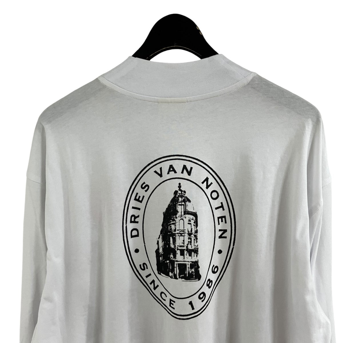 コラージュプリントロングスリーブTシャツ
