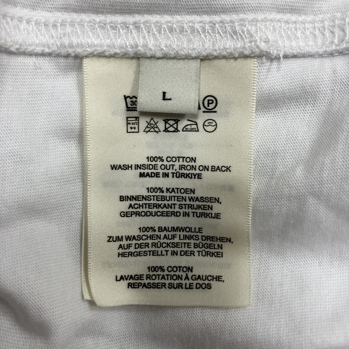 コラージュプリントロングスリーブTシャツ