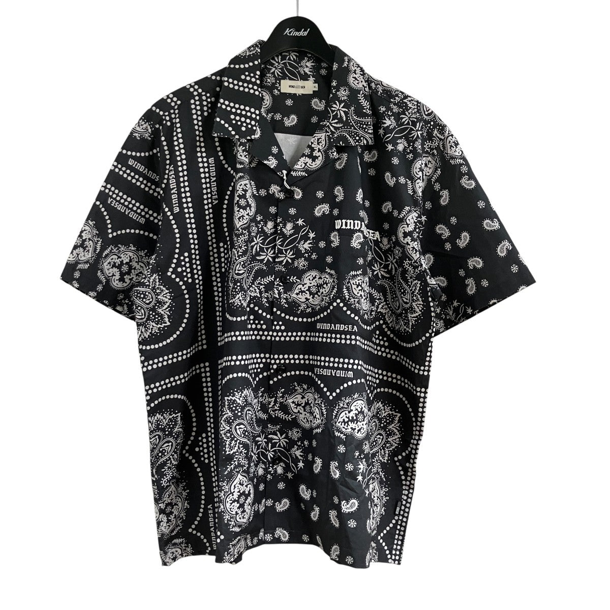 WIND AND SEA バンダナ半袖シャツ 古着・中古-1枚目のアイテム画像