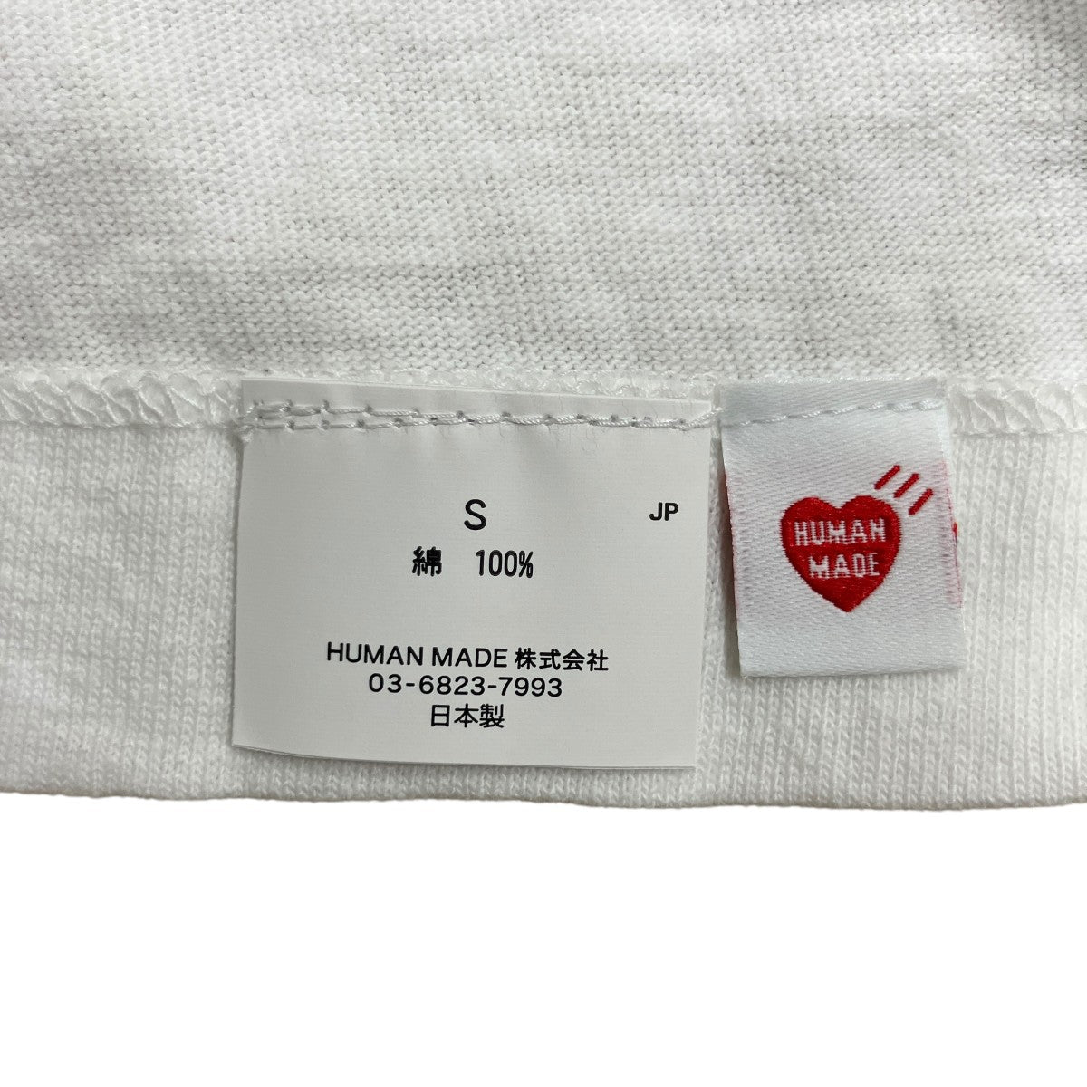 HUMAN MADE ハートロゴポケット半袖Tシャツ 古着・中古-6枚目のアイテム画像