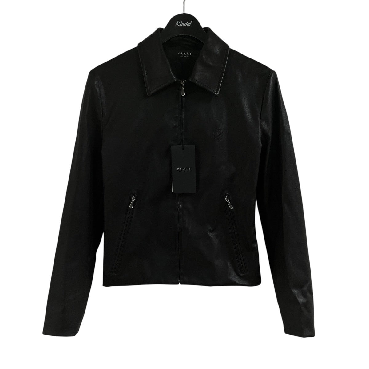 ウォッシュド ストレッチ ナッパレザー ジャケット