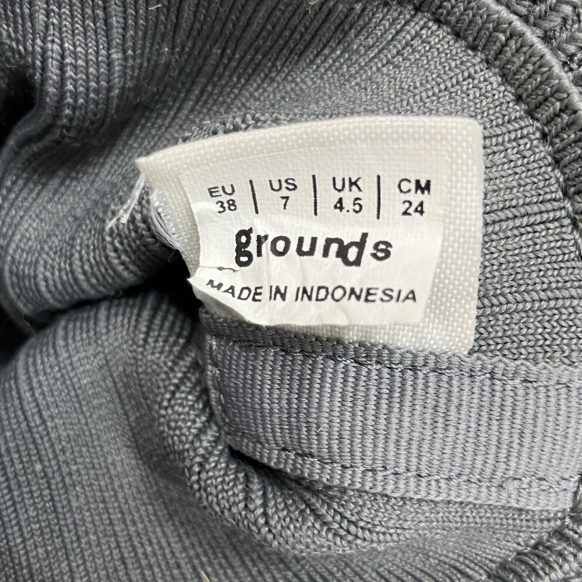 GROUNDS ルーズソックススニーカー 古着・中古-9枚目のアイテム画像