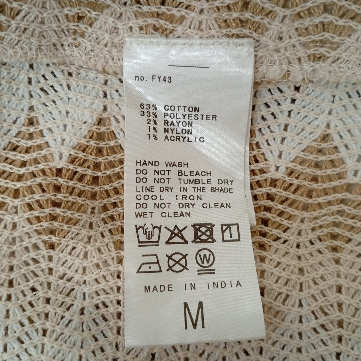 HUNAR 半袖シャツFY43 古着・中古-4枚目のアイテム画像