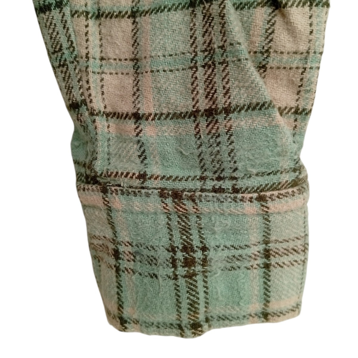 ダメージ加工ラインストーンフランネルシャツLITTLE GEMS FLANNEL SHIRT