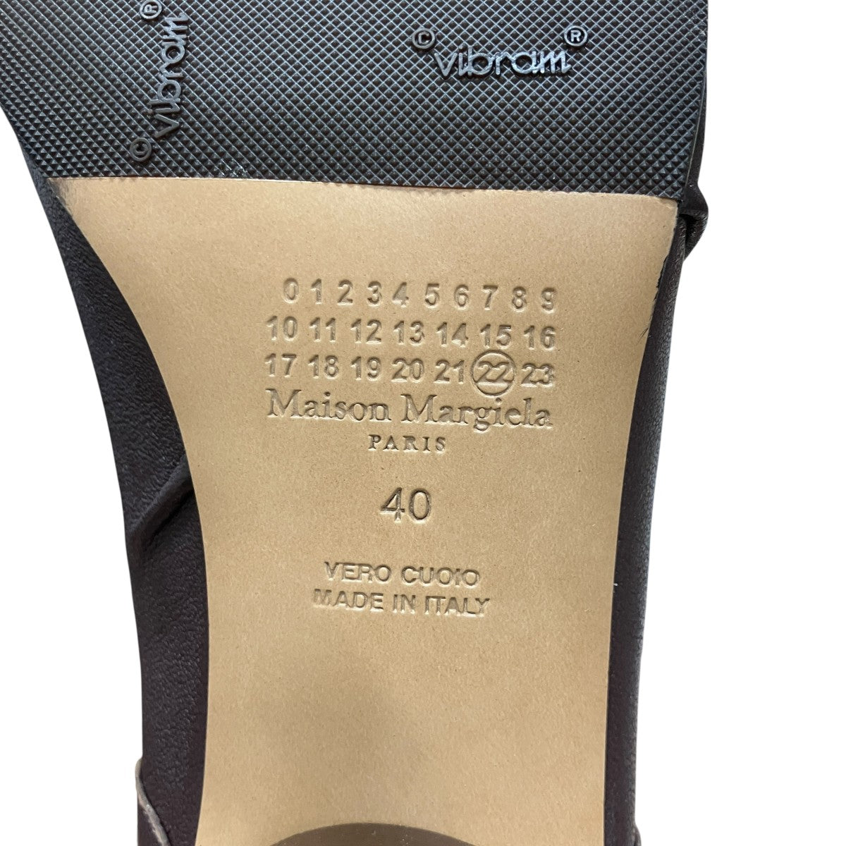 Maison Margiela 足袋パンプスレザーシューズ 古着・中古-8枚目のアイテム画像