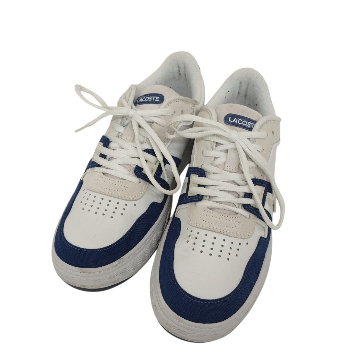 LACOSTE ローカットスニーカーTT3C0L8B00107 古着・中古-1枚目のアイテム画像