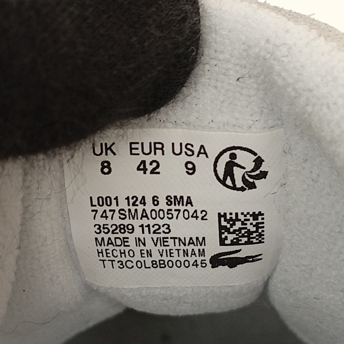 LACOSTE ローカットスニーカーTT3C0L8B00107 古着・中古-7枚目のアイテム画像
