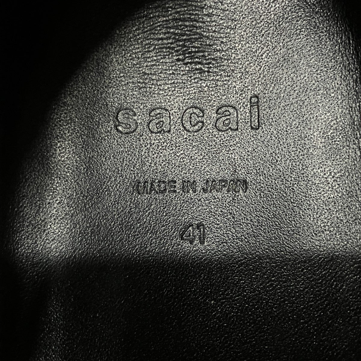 sacai コインローファー 古着・中古-8枚目のアイテム画像