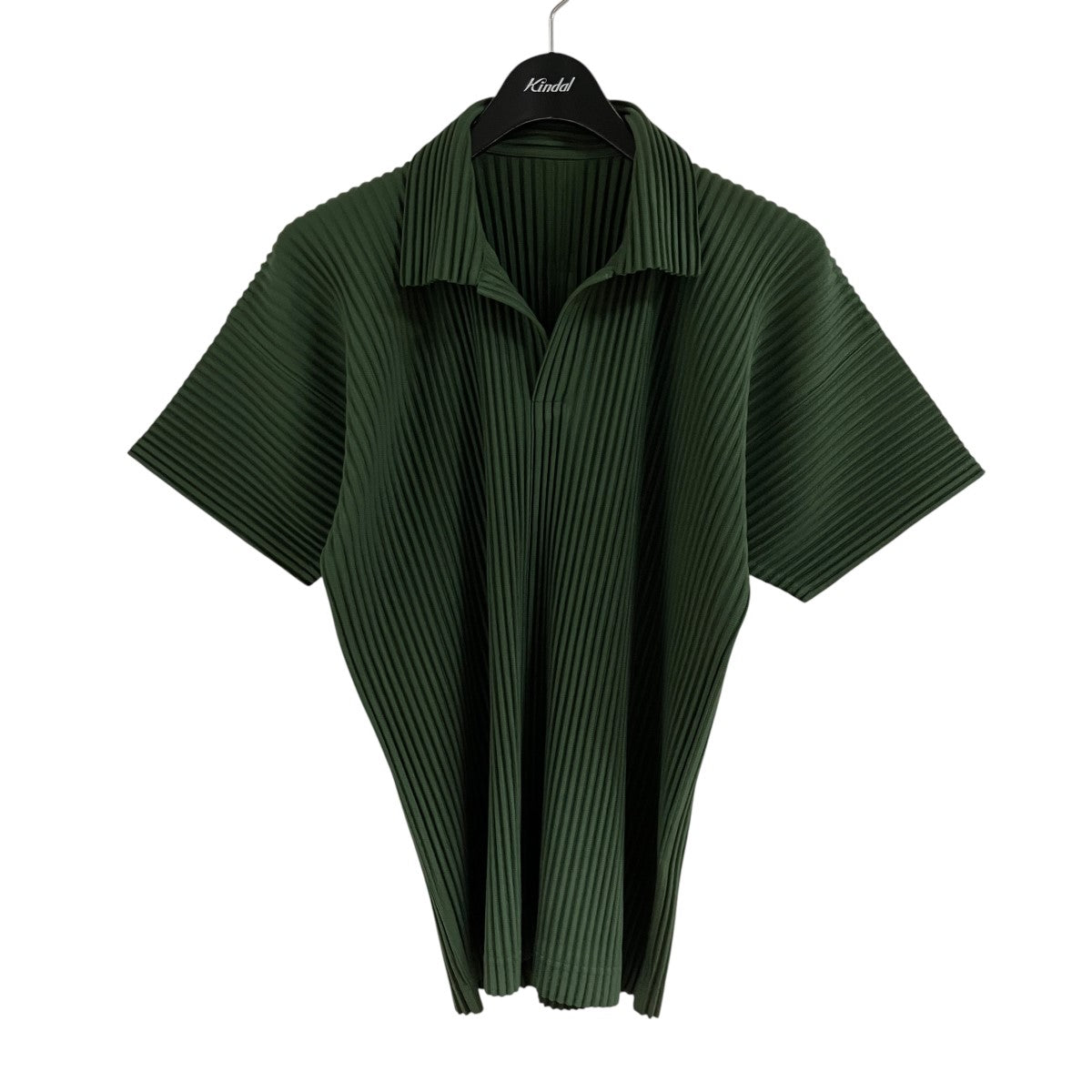 HOMME PLISSE ISSEY MIYAKE ショートスリーブポロシャツ 古着・中古-1枚目のアイテム画像