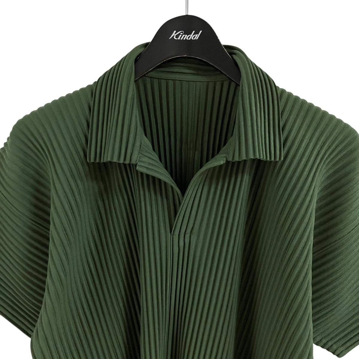 HOMME PLISSE ISSEY MIYAKE ショートスリーブポロシャツ 古着・中古-2枚目のアイテム画像