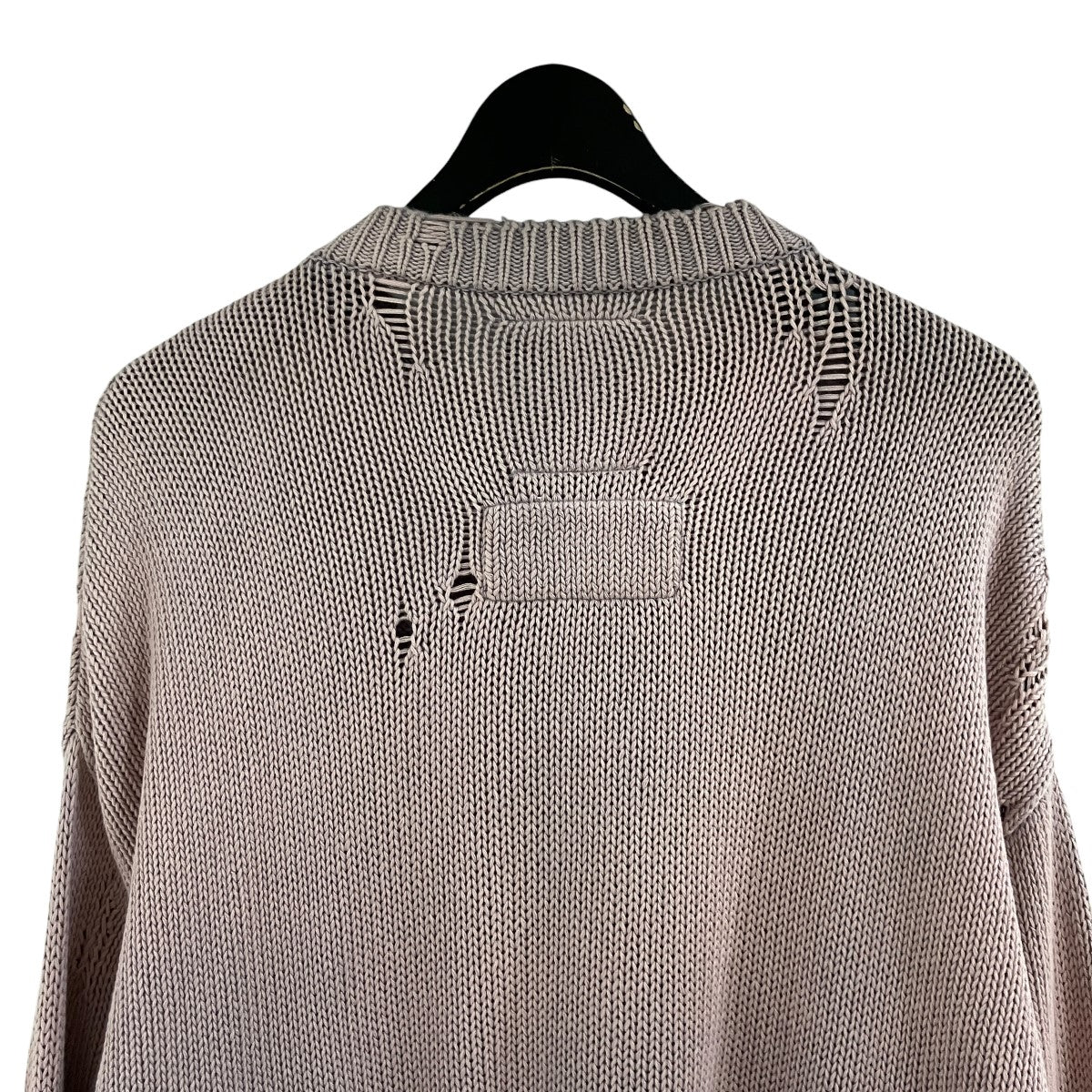 Maison MIHARA YASUHIRO カーデザインジップアップニット 古着・中古-4枚目のアイテム画像