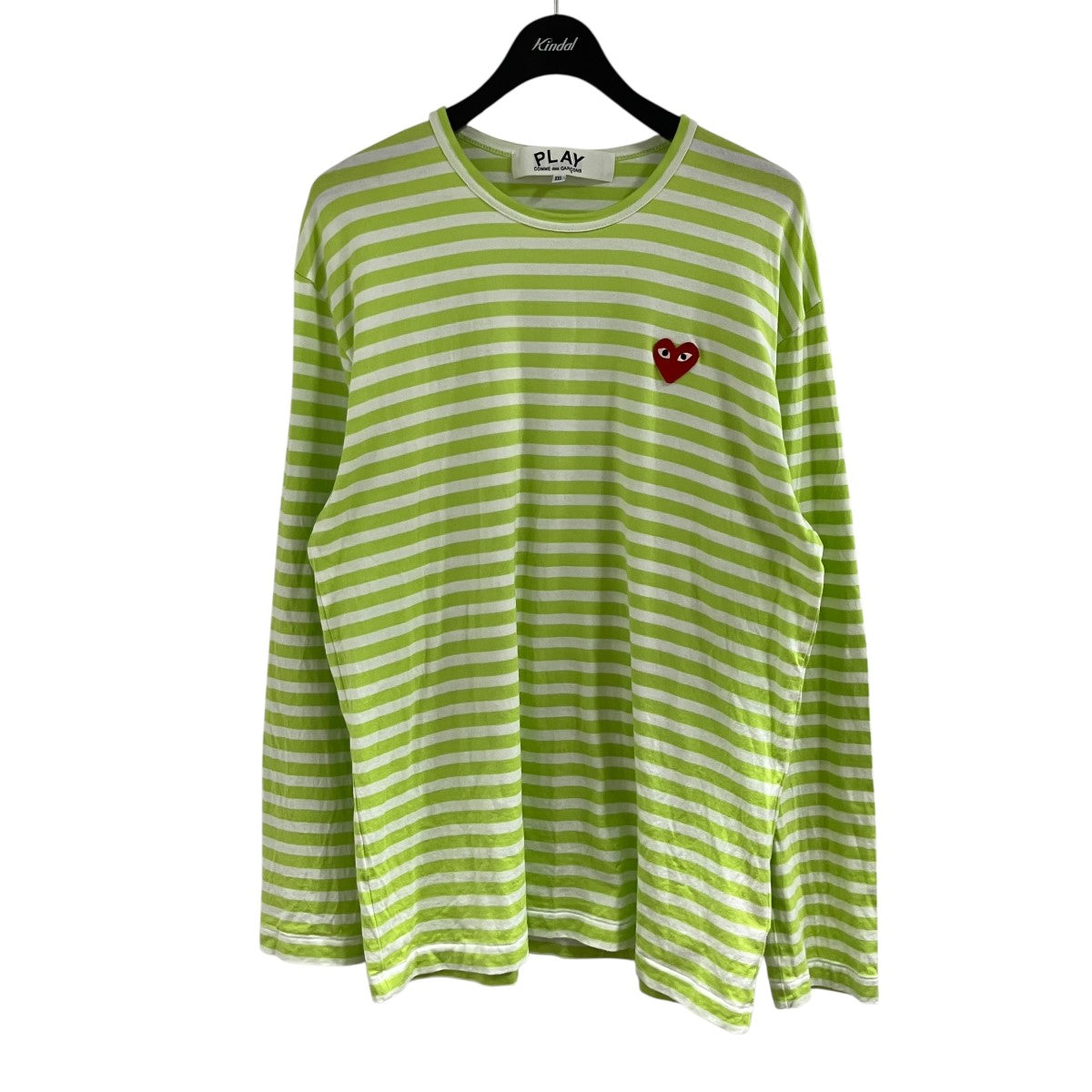 PLAY COMME des GARCONS ボーダーカットソー 古着・中古-1枚目のアイテム画像