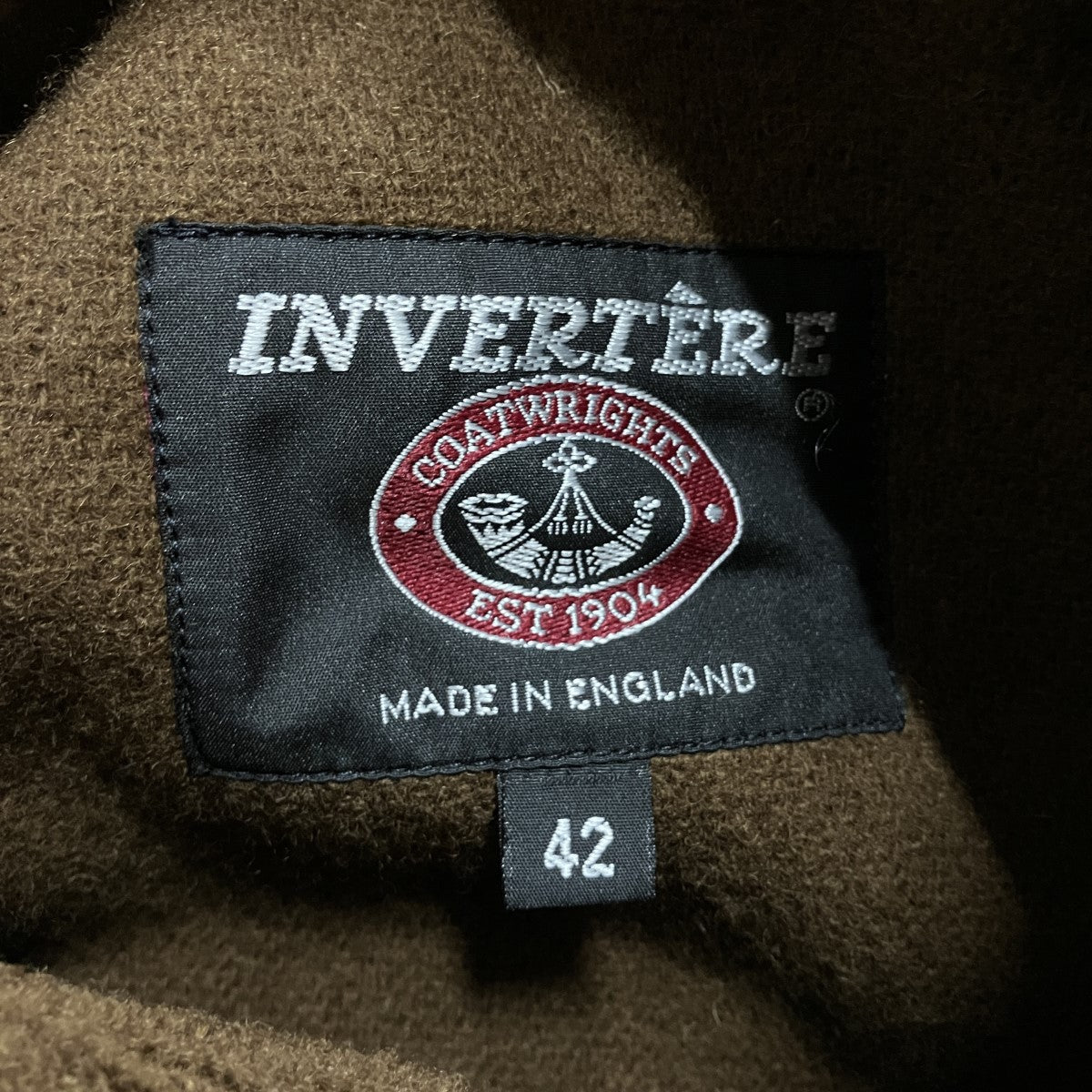 INVERTERE ダッフルコート 古着・中古-5枚目のアイテム画像