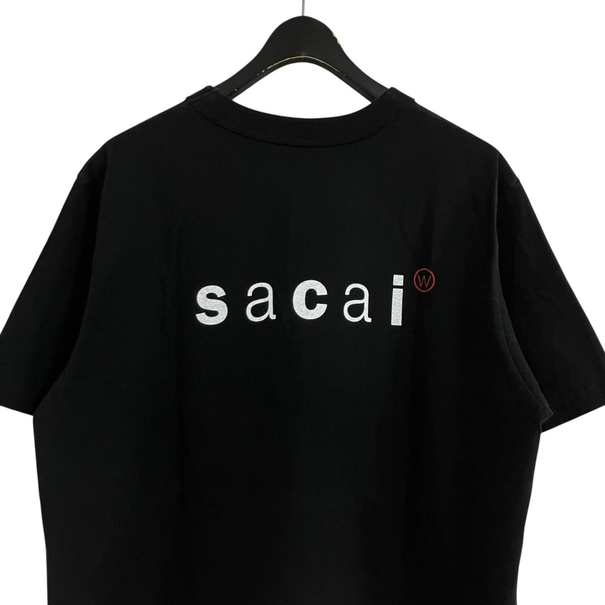 sacai×WTAPS バックプリントTシャツ 古着・中古-2枚目のアイテム画像