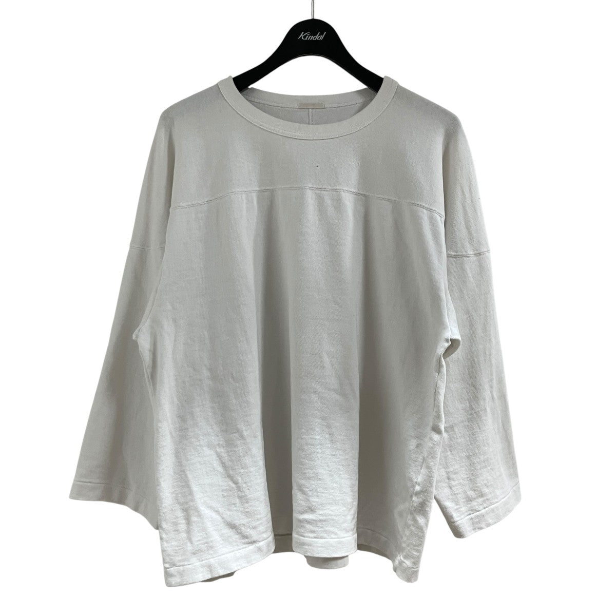 COMOLI フットボールTシャツ 古着・中古-1枚目のアイテム画像