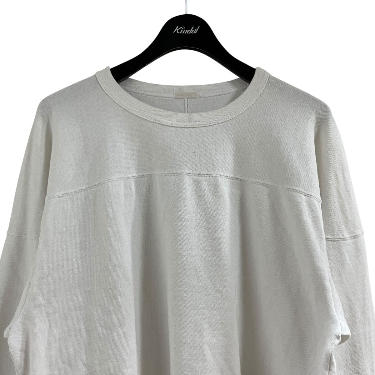 COMOLI フットボールTシャツ 古着・中古-2枚目のアイテム画像