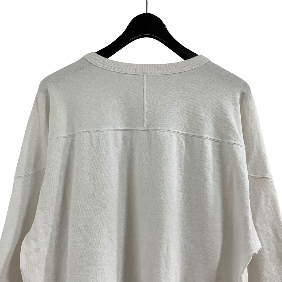 COMOLI フットボールTシャツ 古着・中古-4枚目のアイテム画像