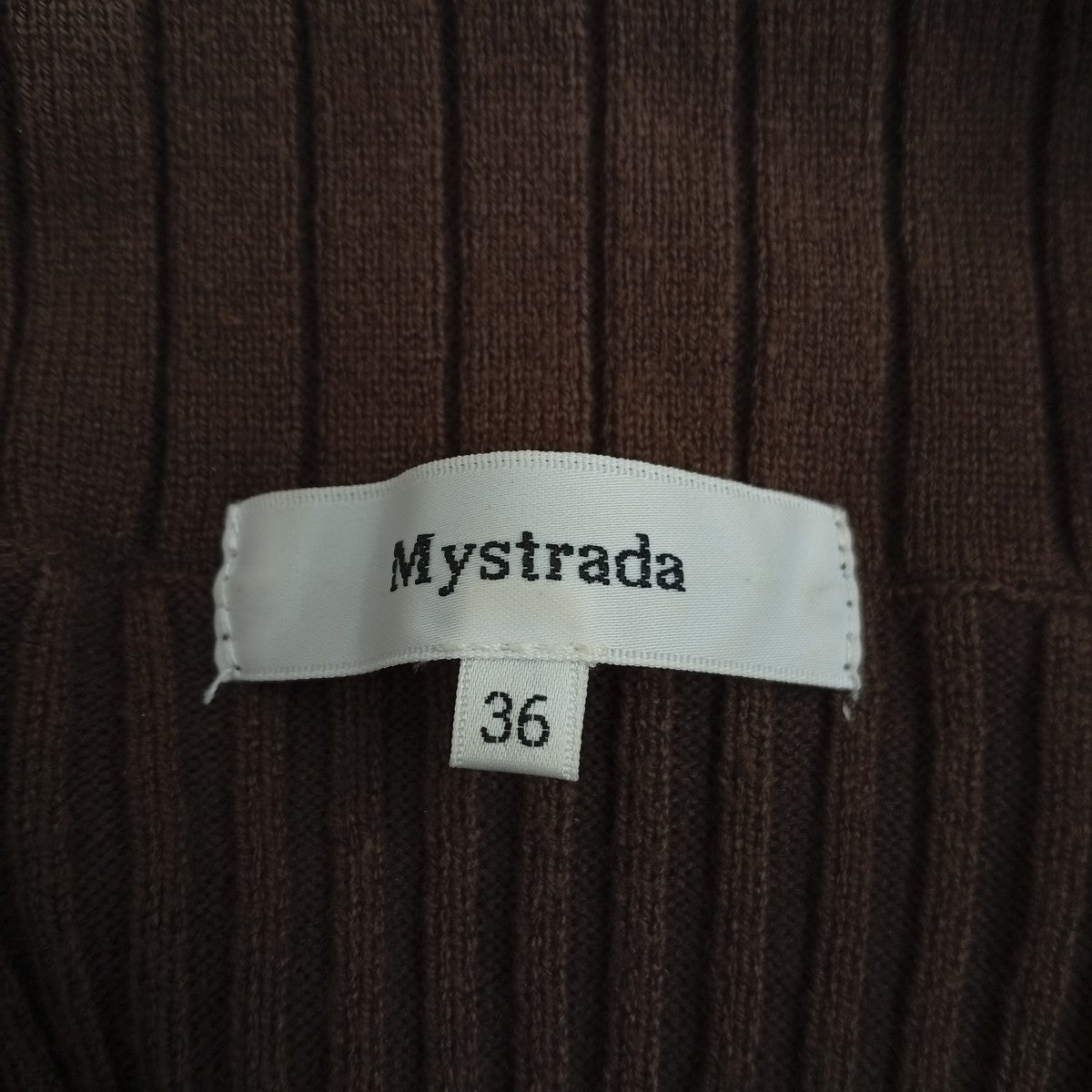 Mystrada オフショルニットワンピース34468470 古着・中古-4枚目のアイテム画像