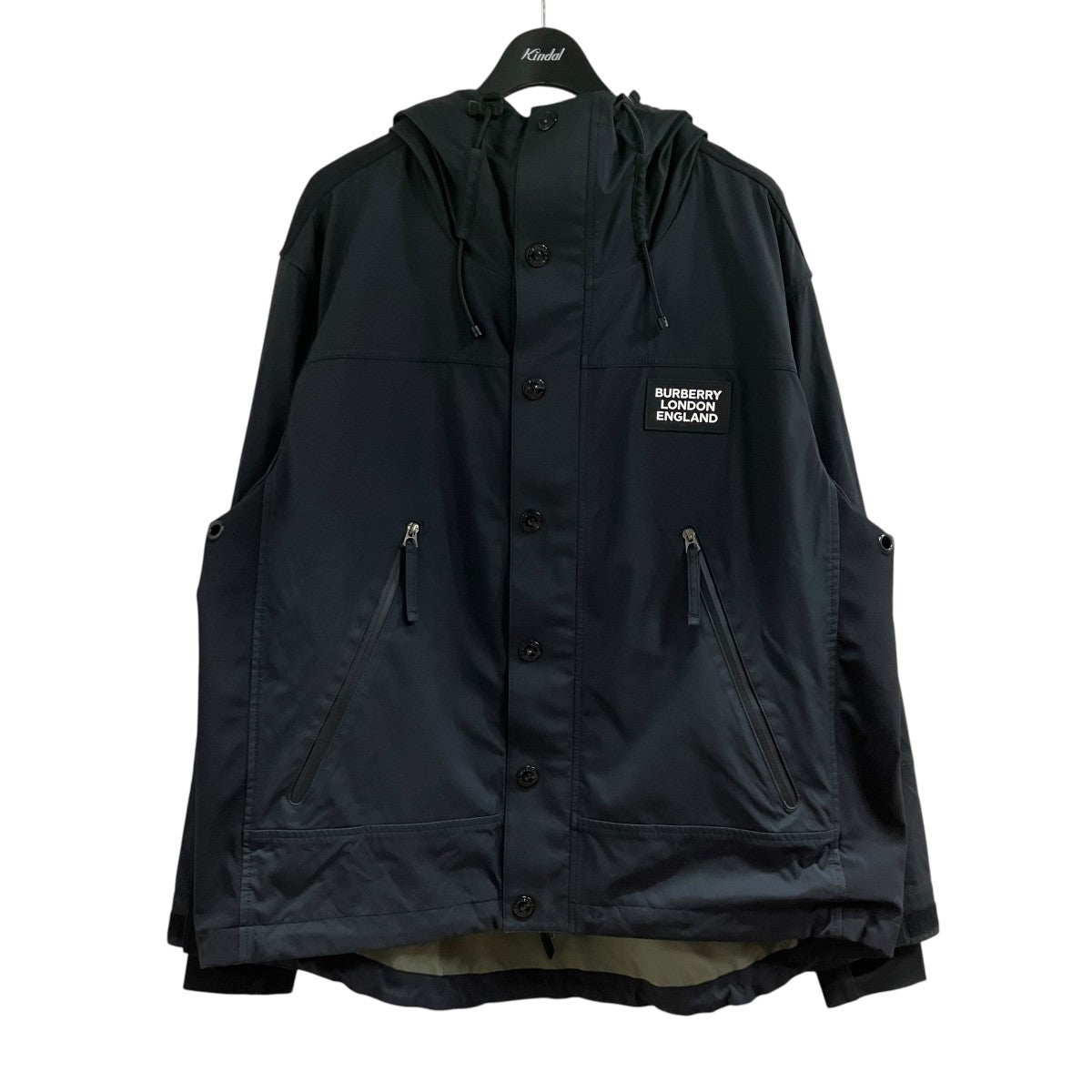 BURBERRY ティッシ期 脇メッシュナイロンマウンテンパーカー 古着・中古-1枚目のアイテム画像