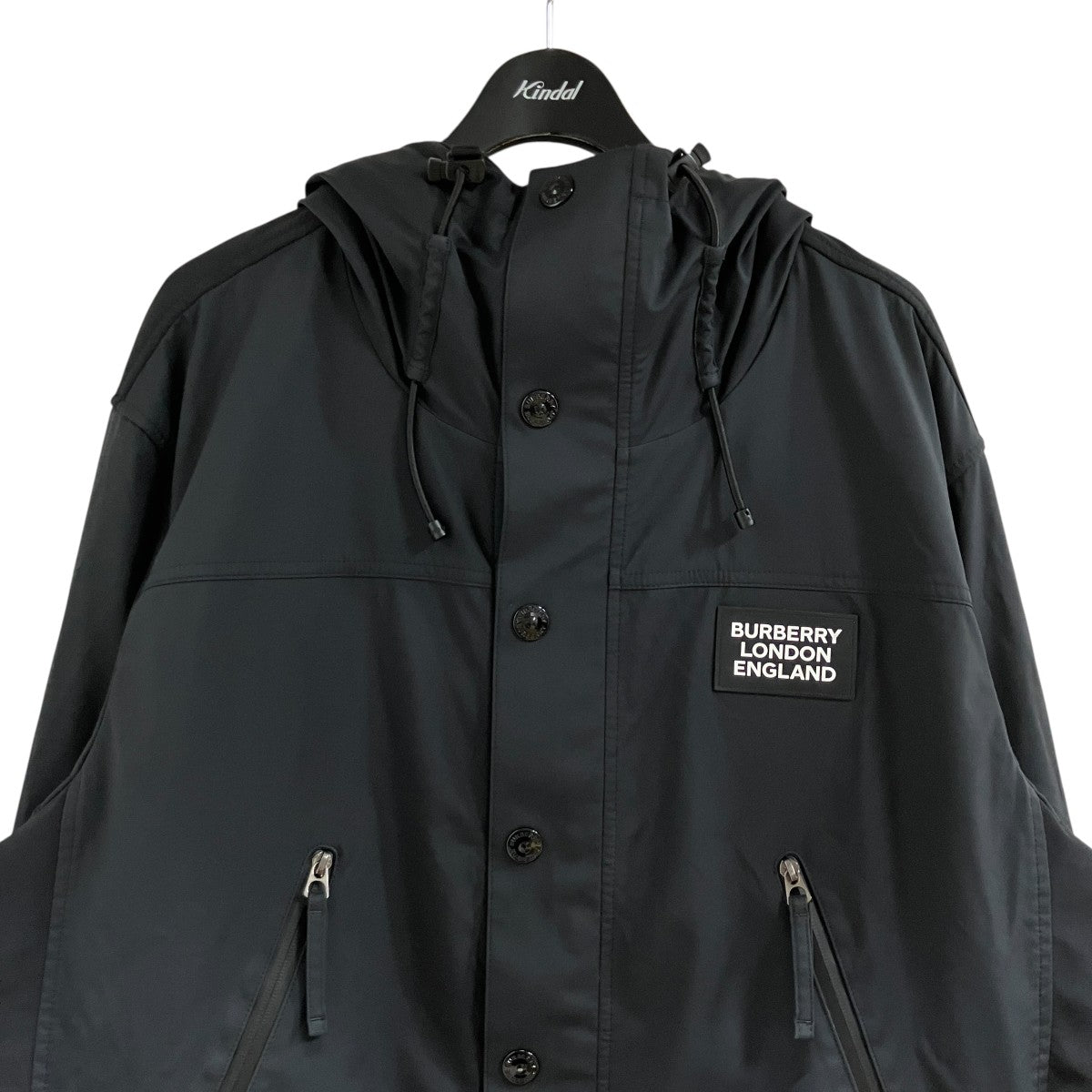 BURBERRY ティッシ期 脇メッシュナイロンマウンテンパーカー 古着・中古-2枚目のアイテム画像