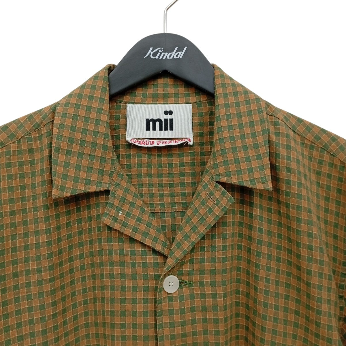 mii チェック半袖シャツ 古着・中古-6枚目のアイテム画像