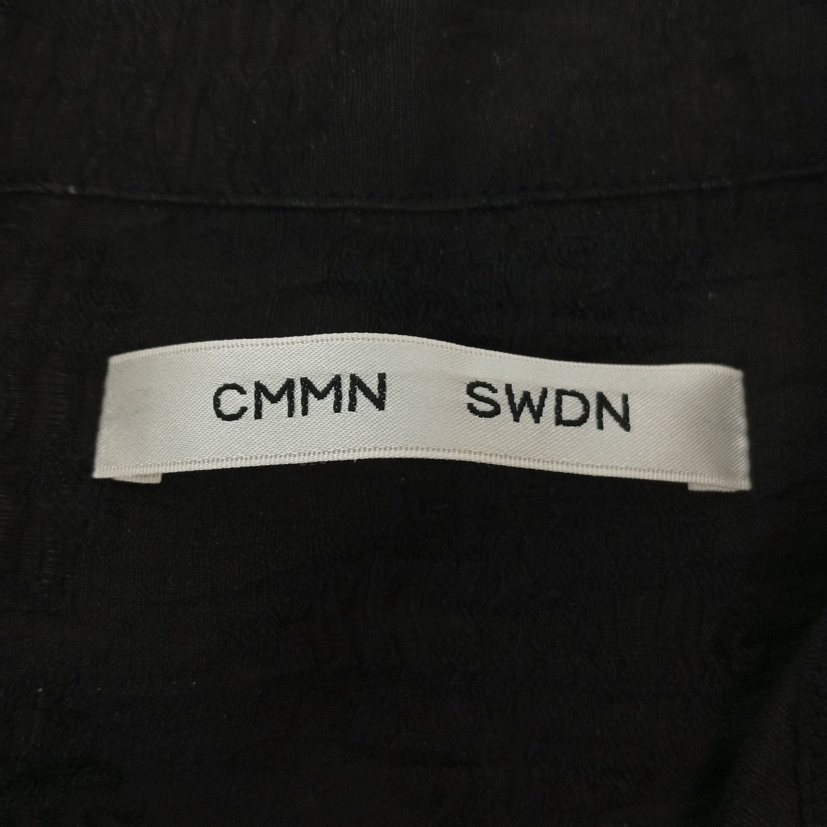 CMMN SWDN リネン半袖シャツGKG-16330-A 古着・中古-3枚目のアイテム画像