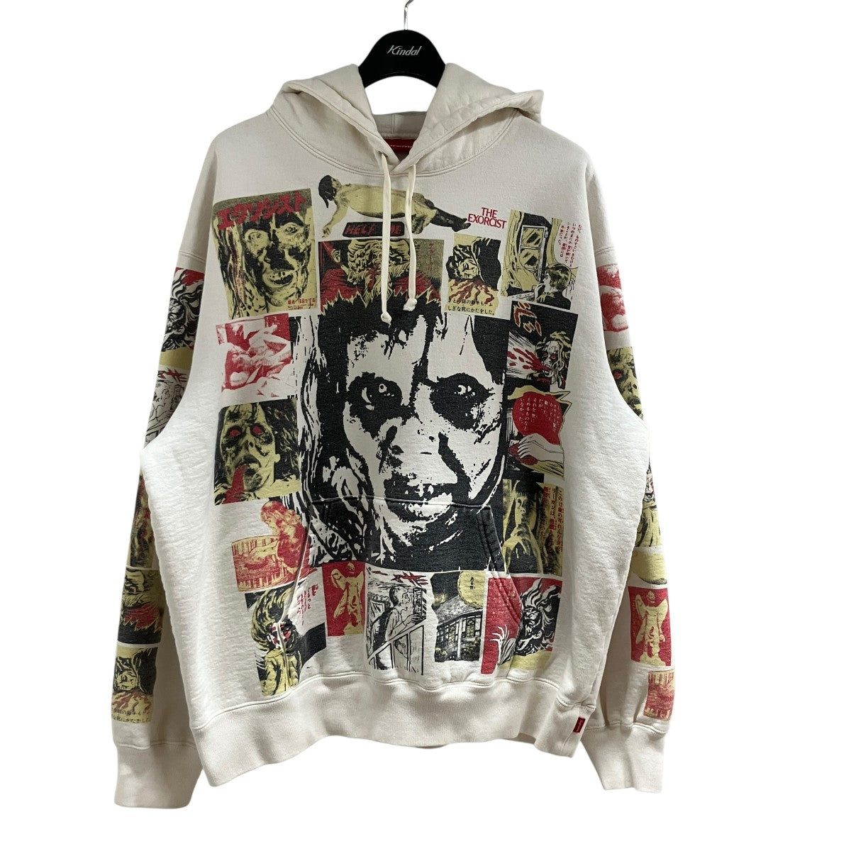 Supreme エクソシストプリントプルオーバーパーカー 古着・中古-1枚目のアイテム画像