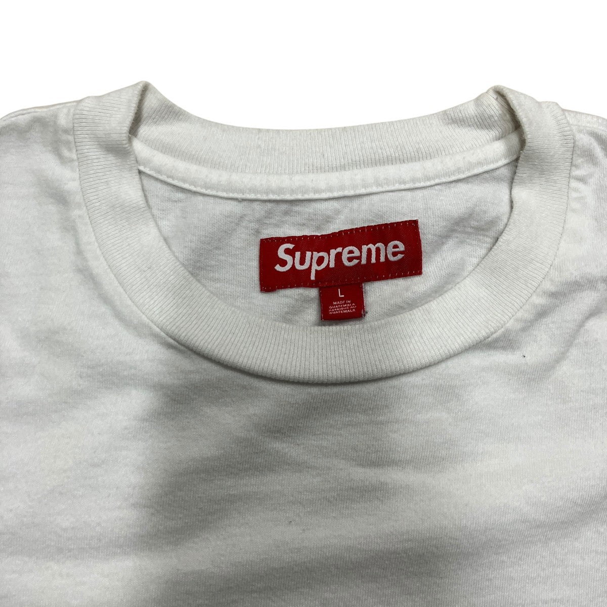 Supreme 刺繍ロゴTシャツ 古着・中古-5枚目のアイテム画像