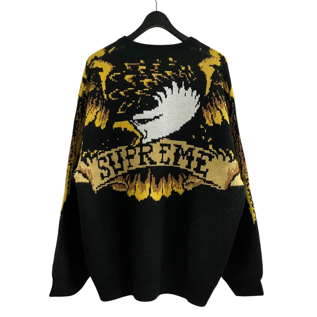 Supreme ANTIHERO SWEATER ニットセーター 古着・中古-1枚目のアイテム画像