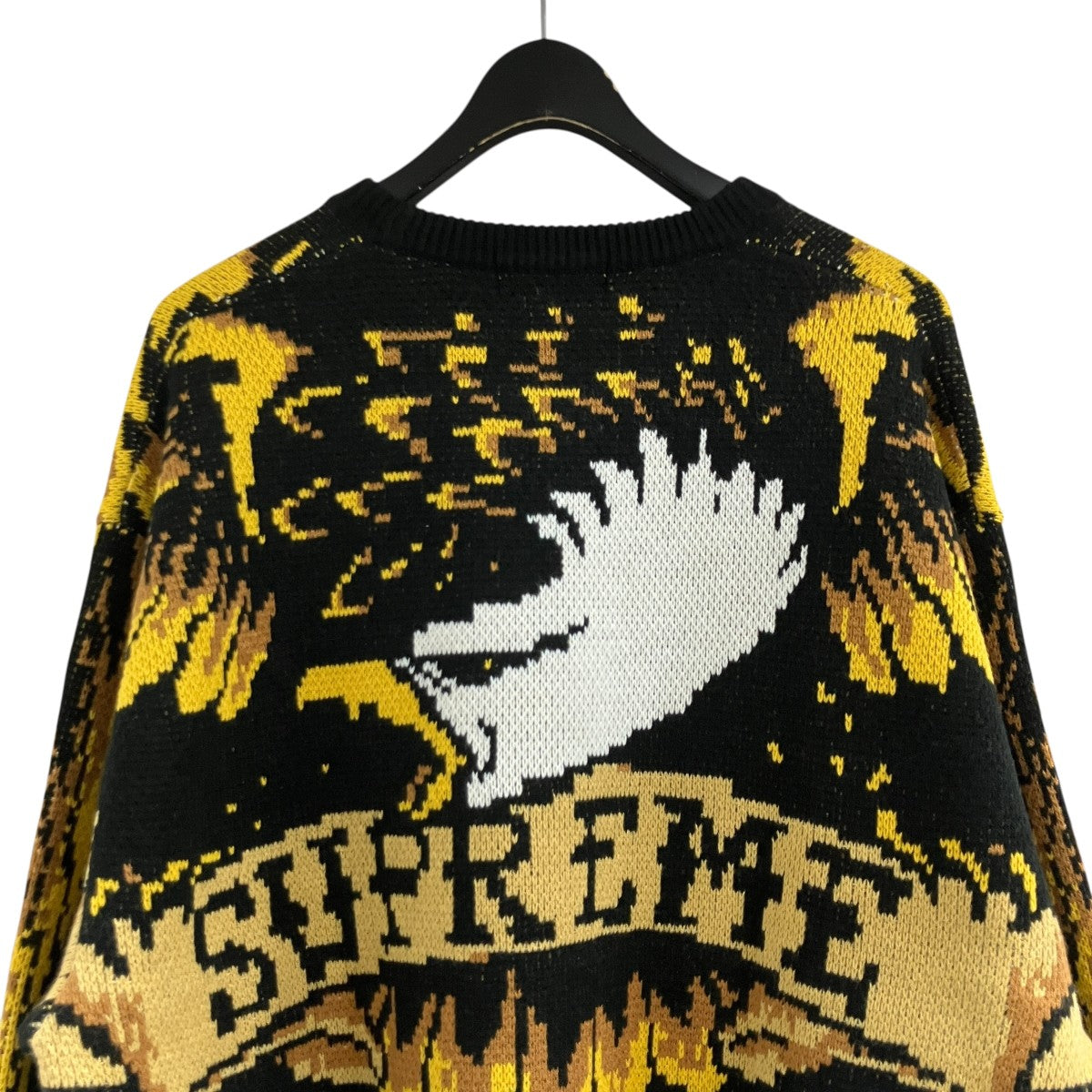 Supreme ANTIHERO SWEATER ニットセーター 古着・中古-2枚目のアイテム画像