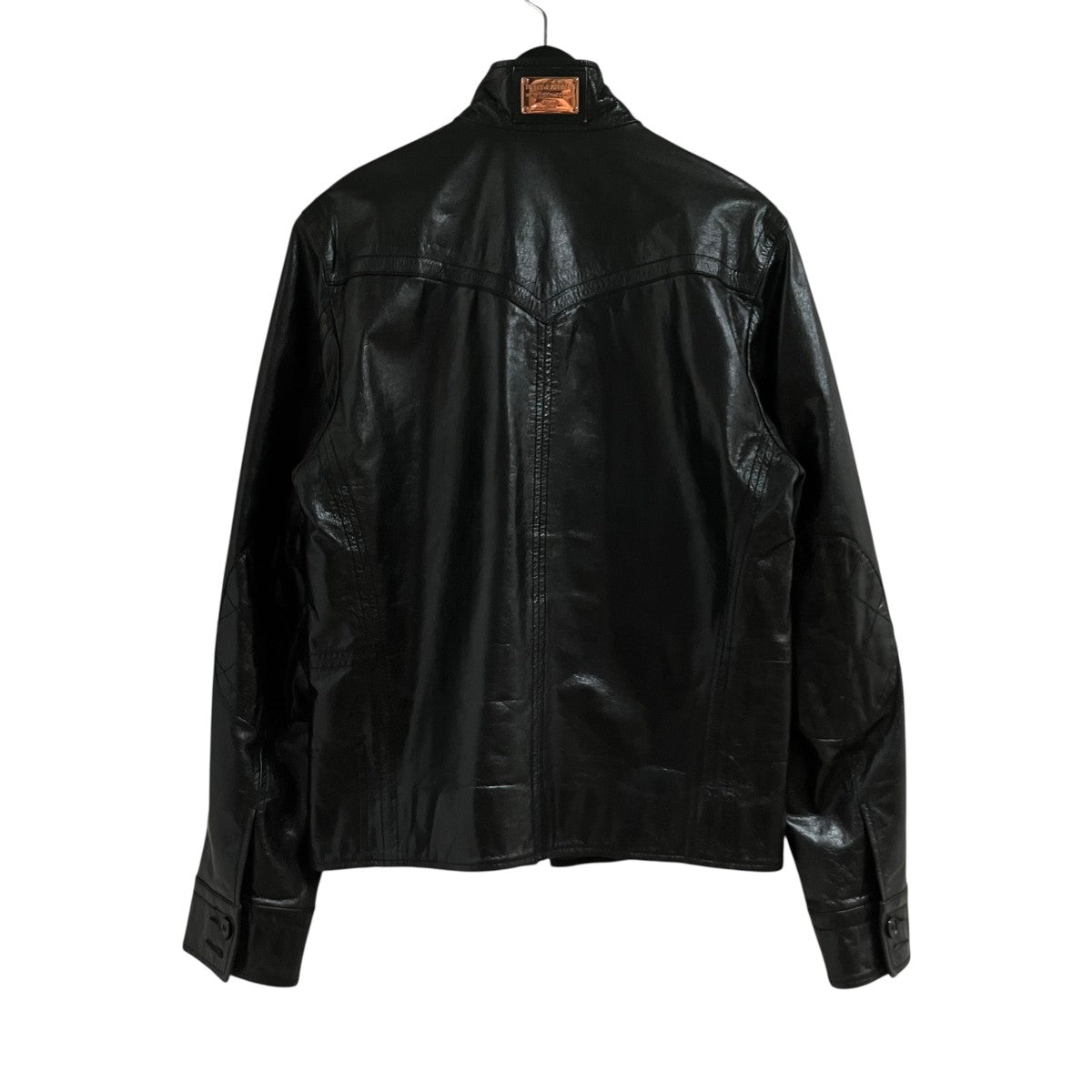 DOLCE ＆ GABBANA ゴートスキンライダース レザージャケット 古着・中古-3枚目のアイテム画像