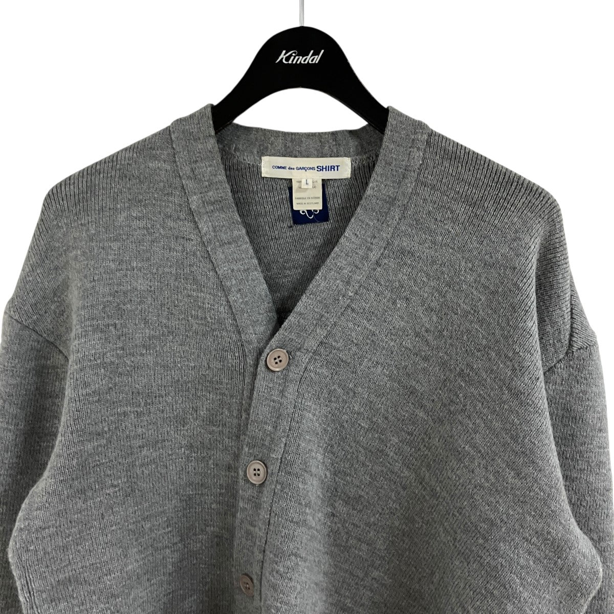COMME des GARCONS SHIRT(コムデギャルソンシャツ) Vネックニット
