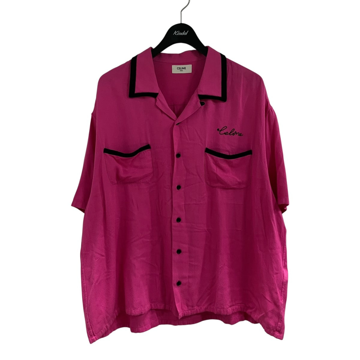ロゴエンブロイダリーボーリングシャツ