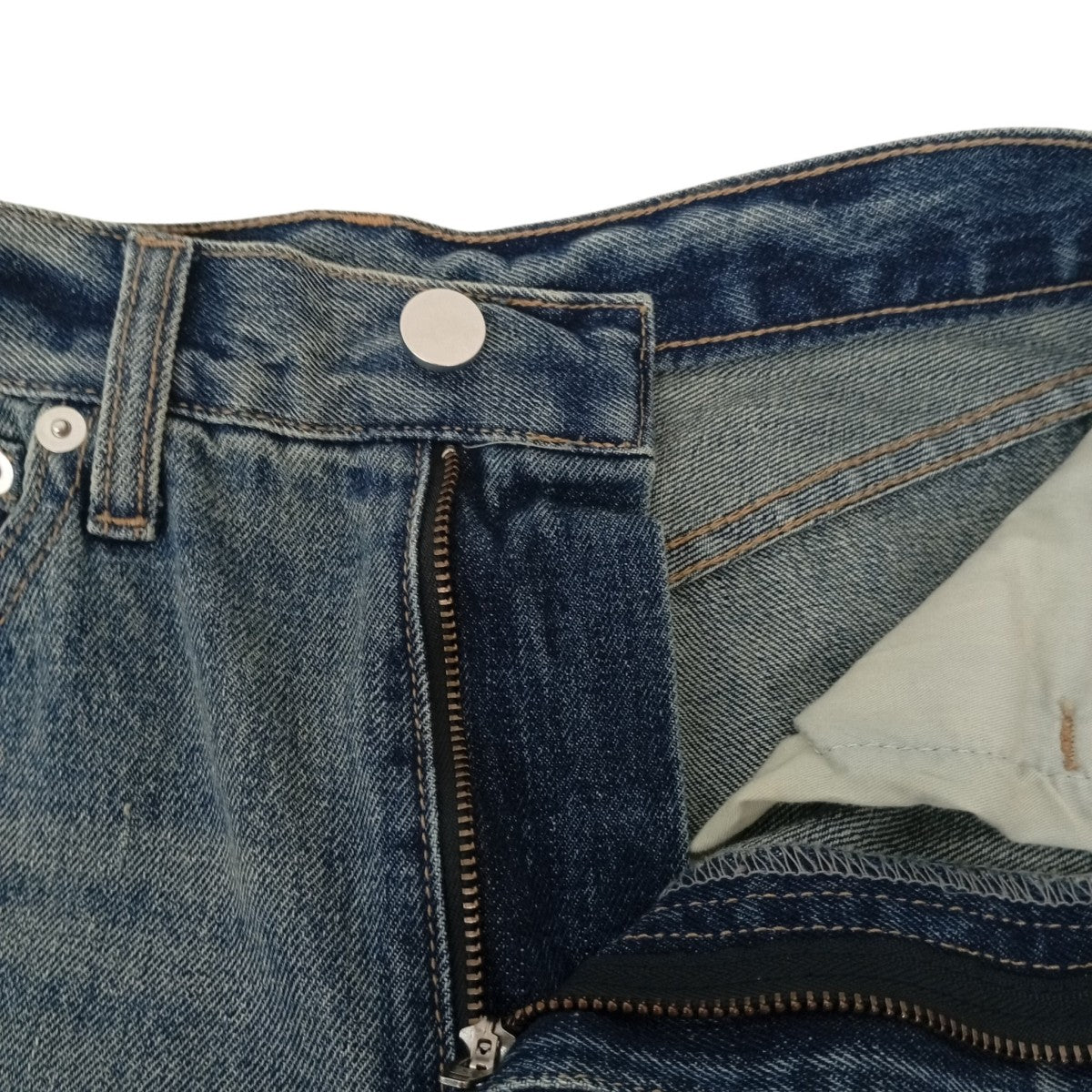 ダメージ加工デニムパンツ5614-1-990152