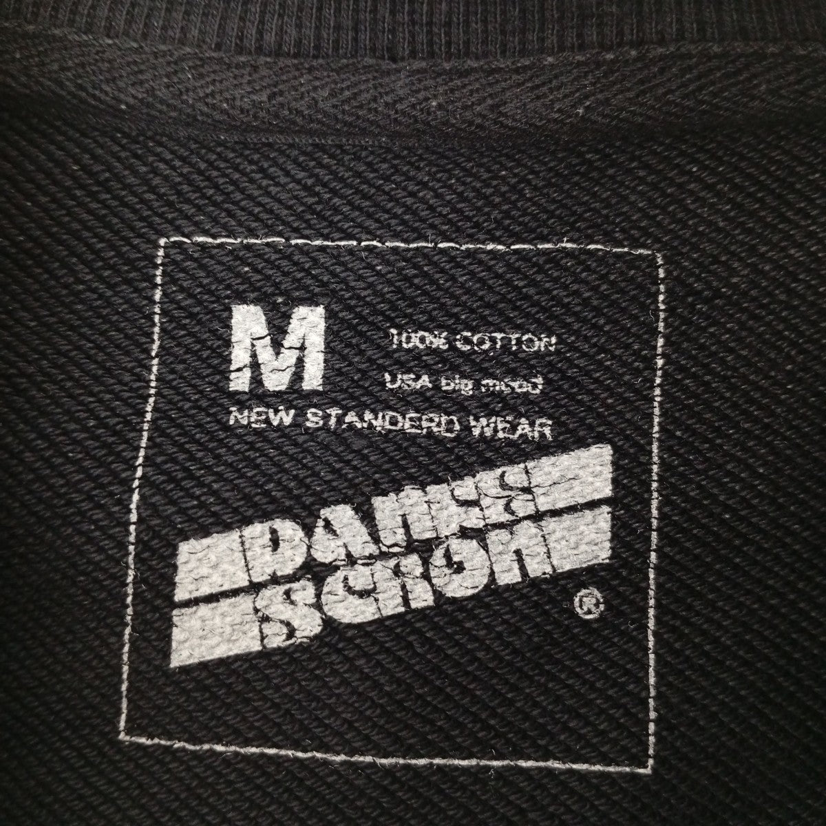 SPRAY PIGMENT SWEAT CREWNECKフェード加工スウェット25A-CSL090-DS