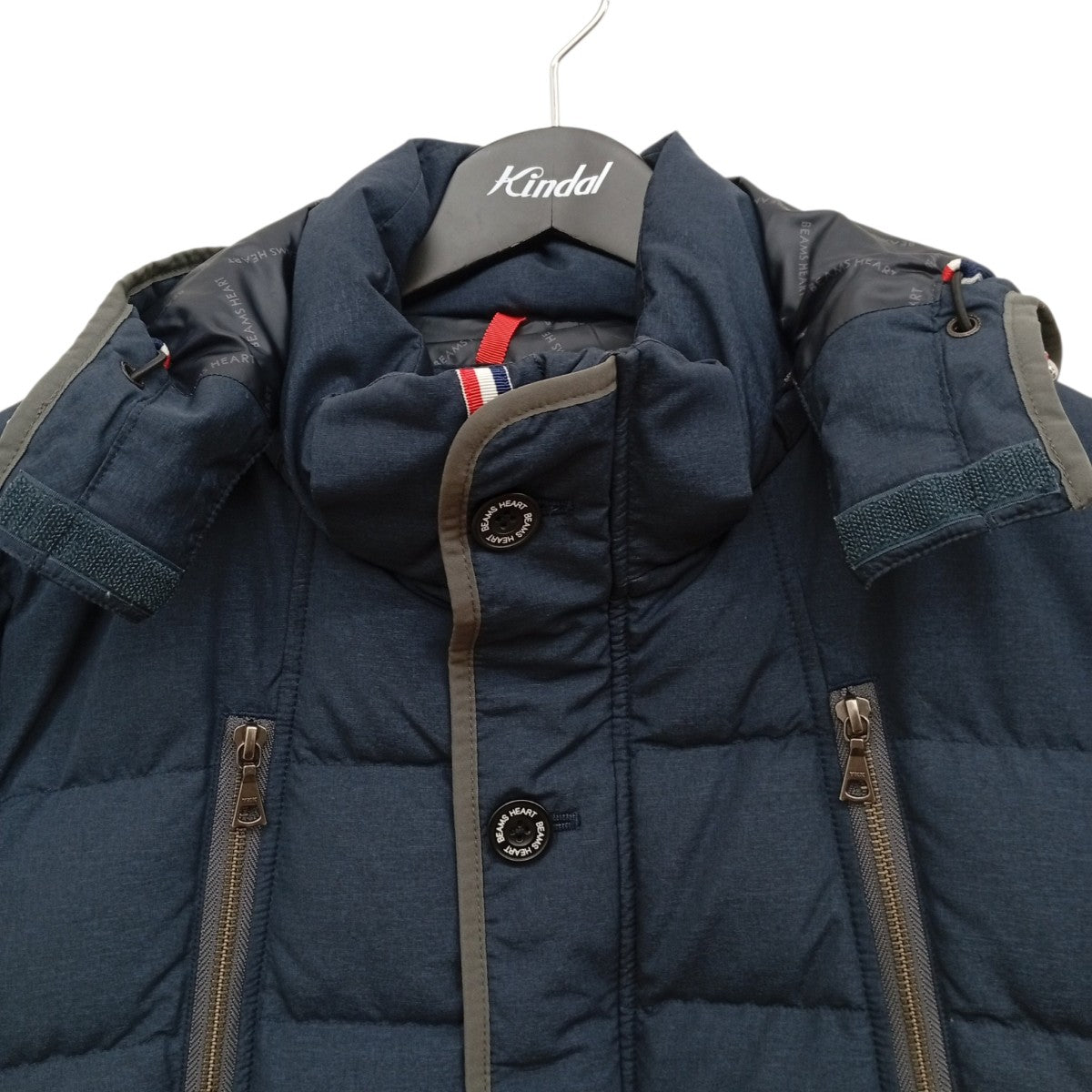 BEAMS HEART ダウンジャケット42-18-0177-803 古着・中古-4枚目のアイテム画像