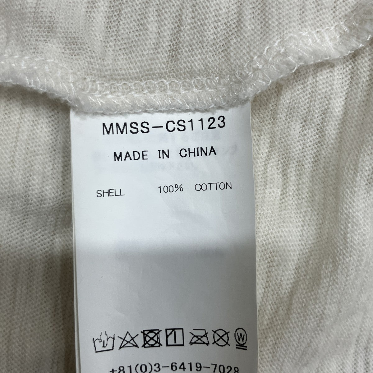 爪跡ラインストーンTシャツ