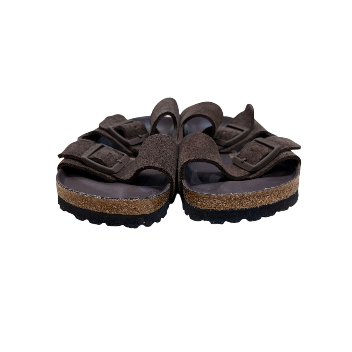 BIRKENSTOCK スウェードスライドサンダル 古着・中古-2枚目のアイテム画像