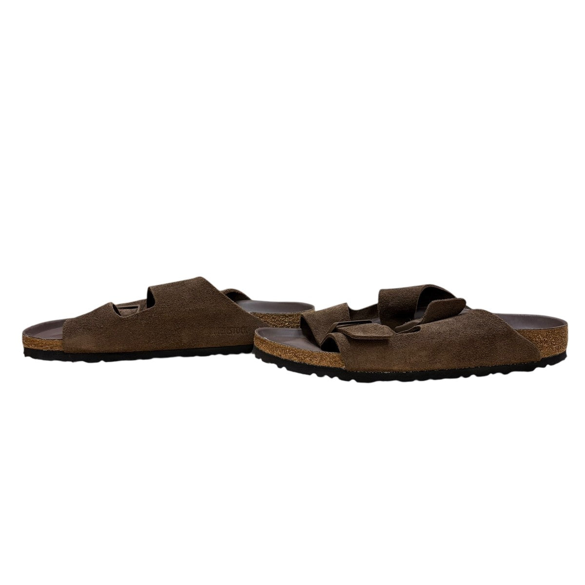 BIRKENSTOCK スウェードスライドサンダル 古着・中古-3枚目のアイテム画像