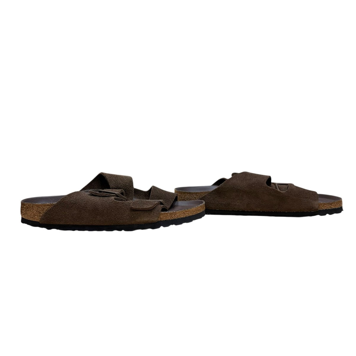 BIRKENSTOCK スウェードスライドサンダル 古着・中古-4枚目のアイテム画像