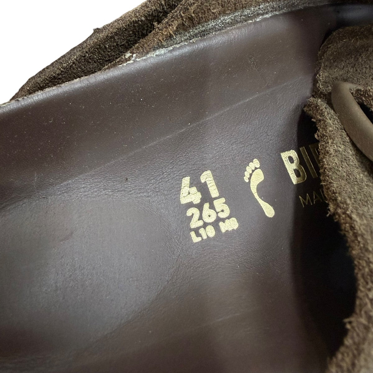 BIRKENSTOCK スウェードスライドサンダル 古着・中古-8枚目のアイテム画像