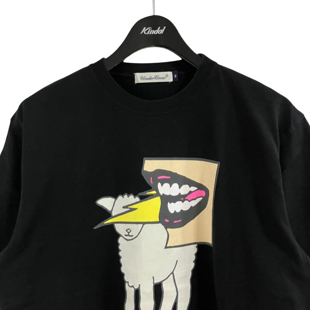 UNDERCOVER シーププリントTシャツ 古着・中古-2枚目のアイテム画像
