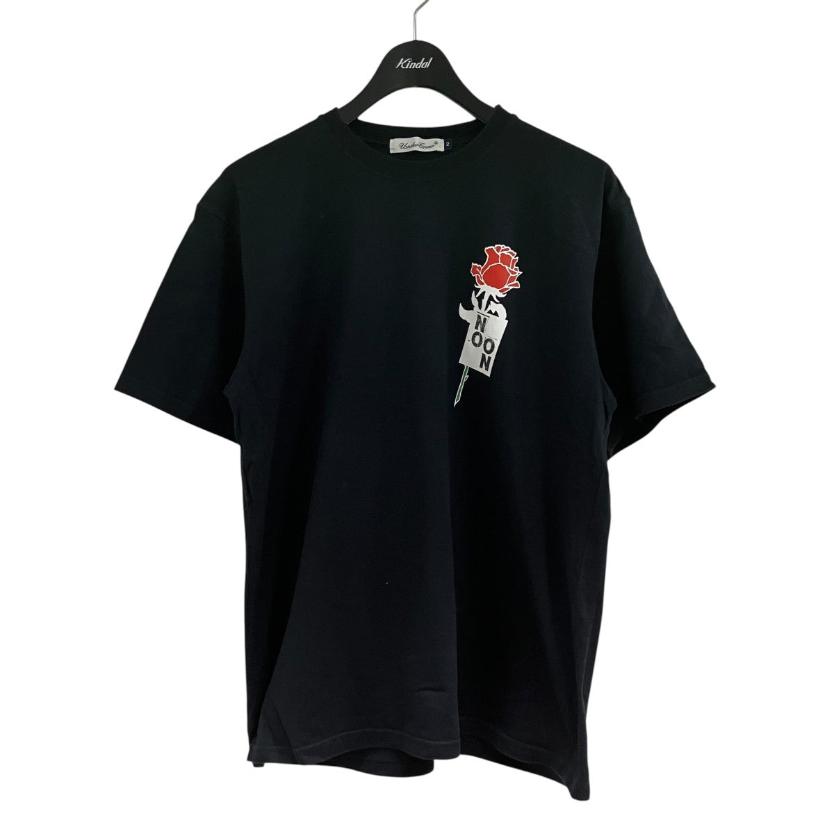 ローズプリントTシャツ
