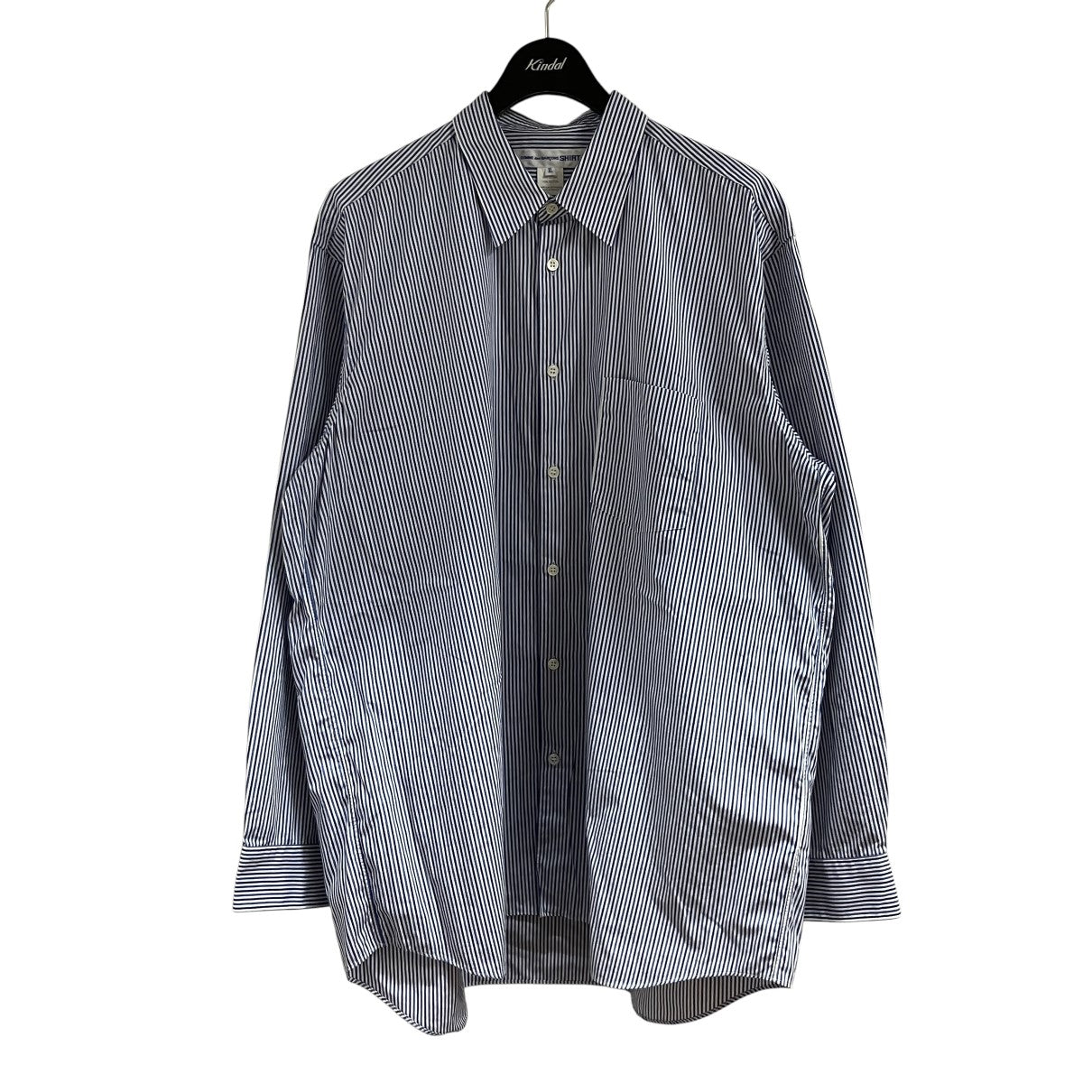 COMME des GARCONS SHIRT ストライプシャツ 古着・中古-1枚目のアイテム画像