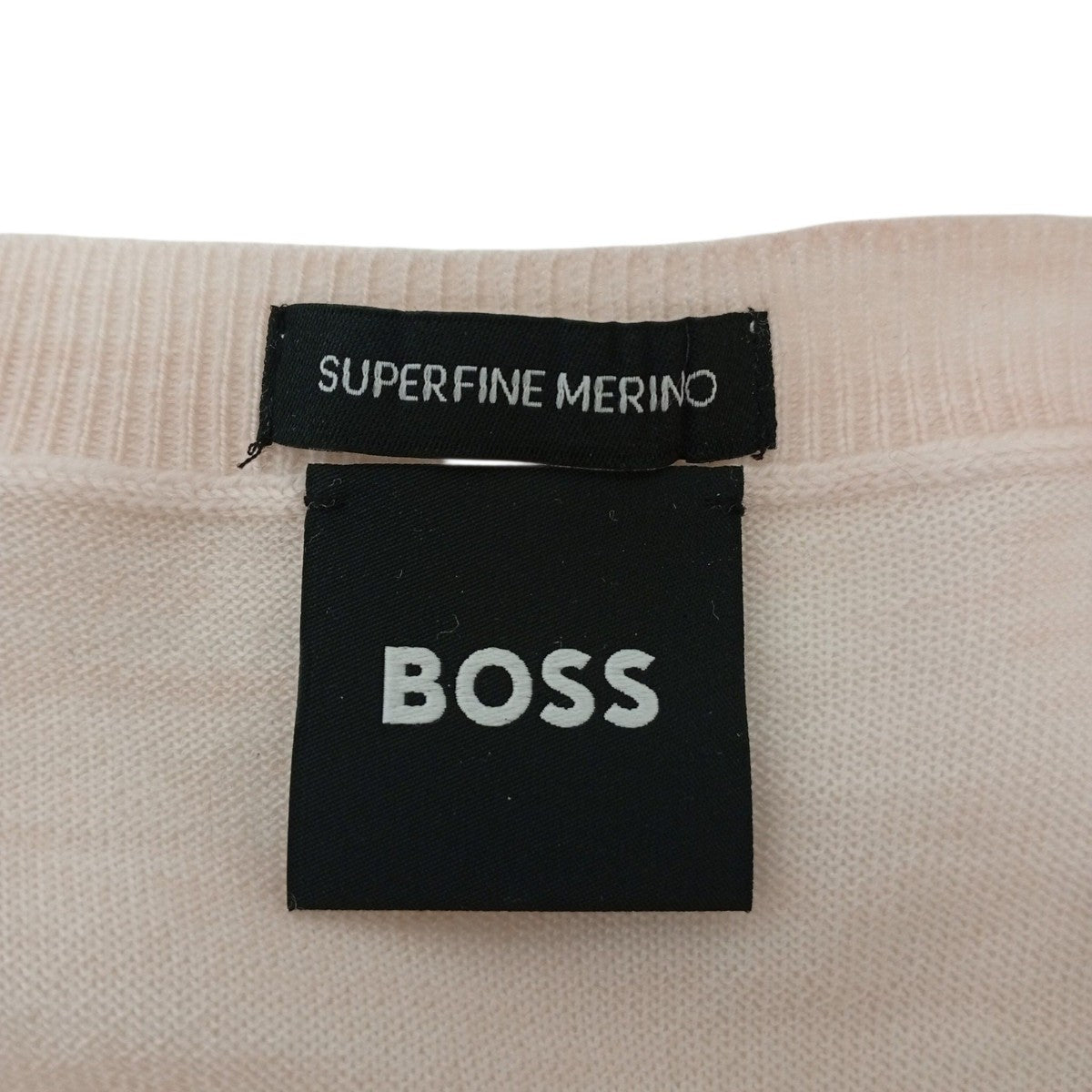 BOSS メランジニットカーディガン 古着・中古-3枚目のアイテム画像