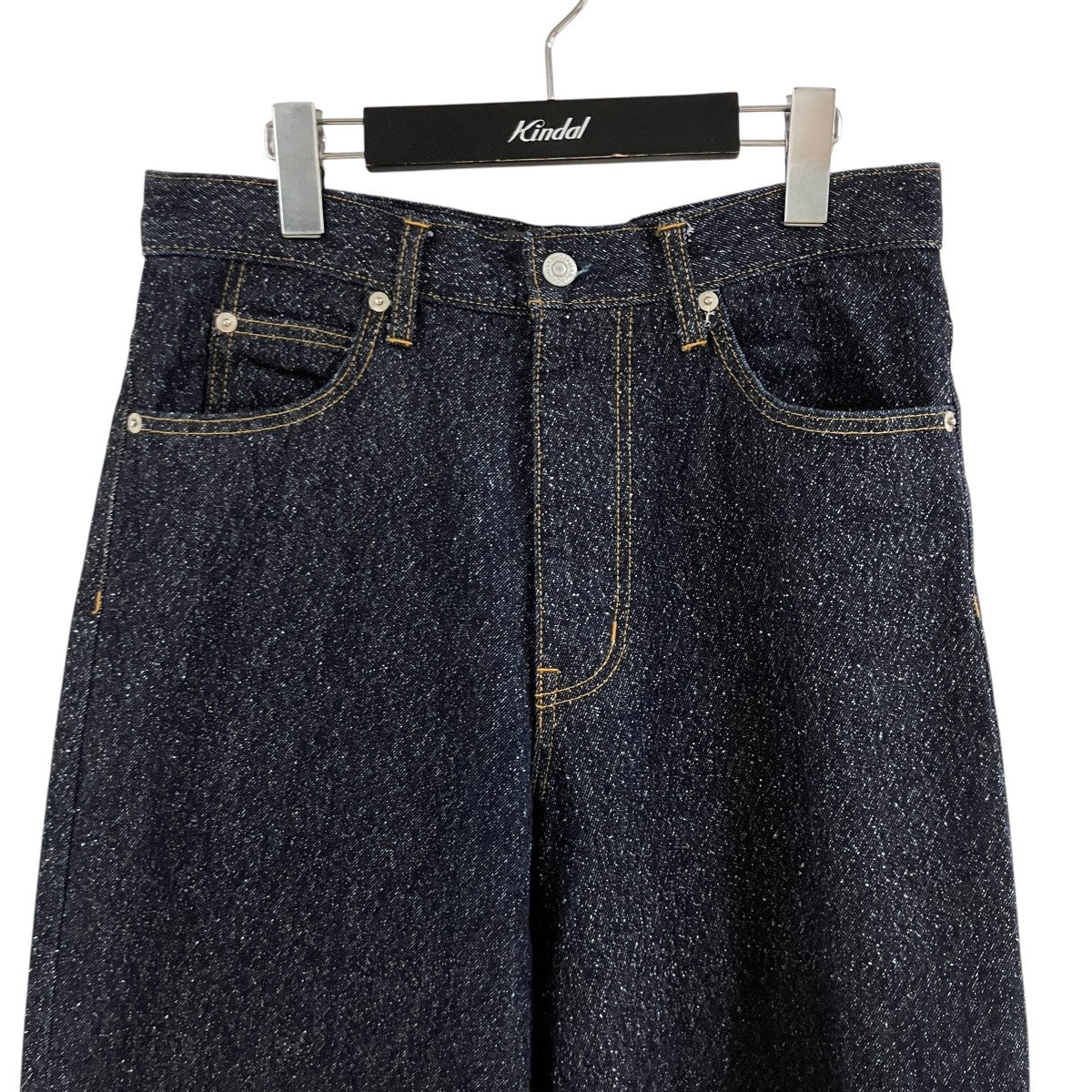 メランジネップデニムパンツ
